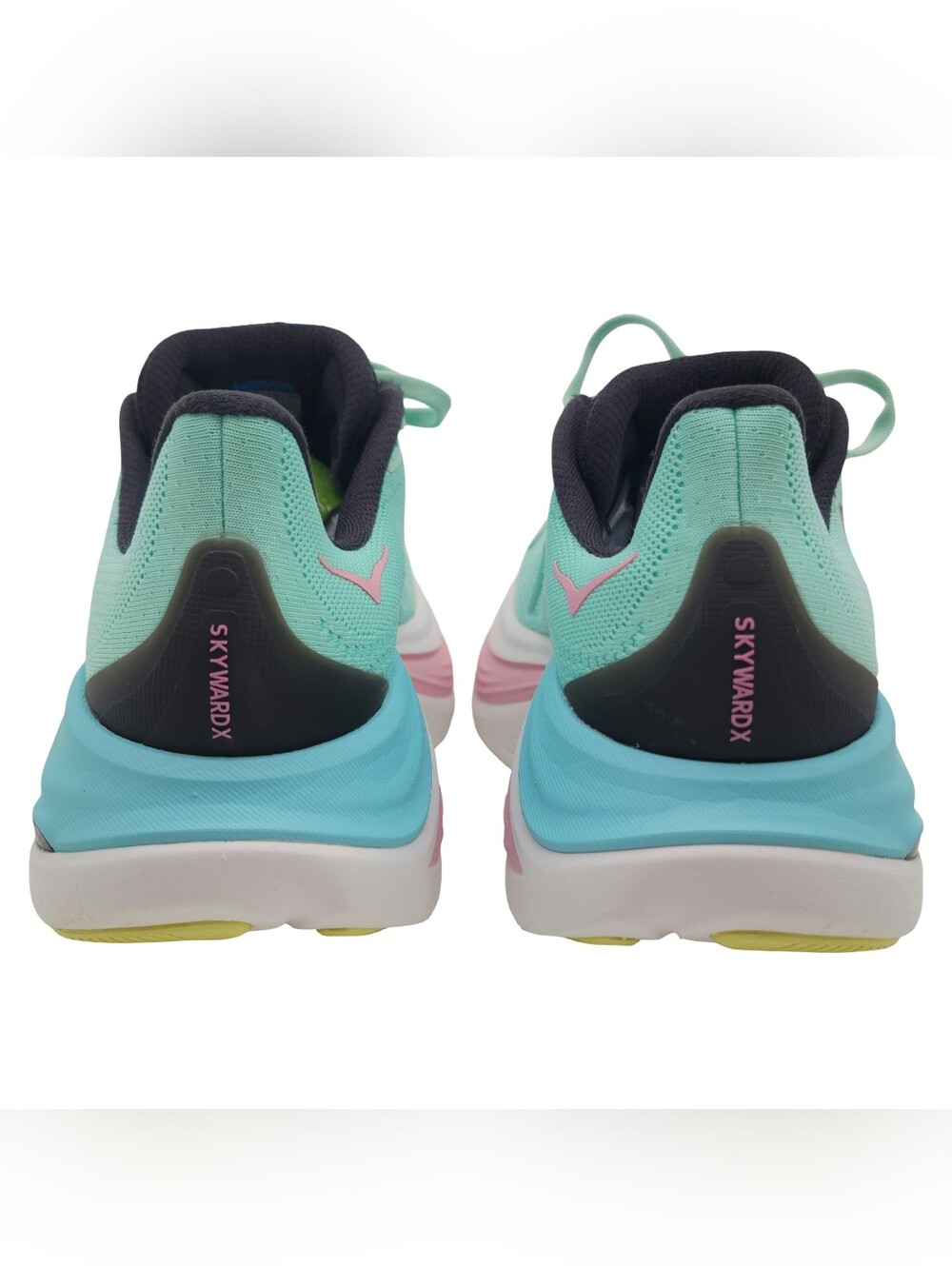 Hoka Women's Skyward X Running Shoes Mint Fluorite Blue Spark Size 8B - Picture 7 of 11